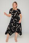 3026-PLUS-SIZE-FOREMA-mavro me leuko motibo ALOCASIA-3