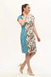 3020 forema floral petrol plus size alocasia.gr-5