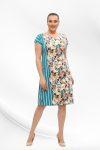 3020 forema floral petrol plus size alocasia.gr-5