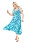 3021-PLUS-SIZE-FOREMA-prasino floral ALOCASIA-3