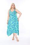 3021-PLUS-SIZE-FOREMA-prasino floral ALOCASIA-3