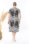 3030 floral mavro-leuko plus size forema alocasia.gr-5