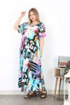 3031-makru-forema-mavro-ebrime-polyxrwmo maxi-plus-size-alocasia