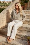 Γυναικείο Oversized Ριγέ Πουκάμισο σε Άνετη Γραμμή relaxed & chic Plus Size