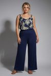5051-2 floral bluza plus size